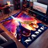 Custom Personalization He-Man and the Masters of the Universe Print Area Rug - Soft, Washable Non-Slip Indoor Mat,Living Room,Home&Office Decorative R