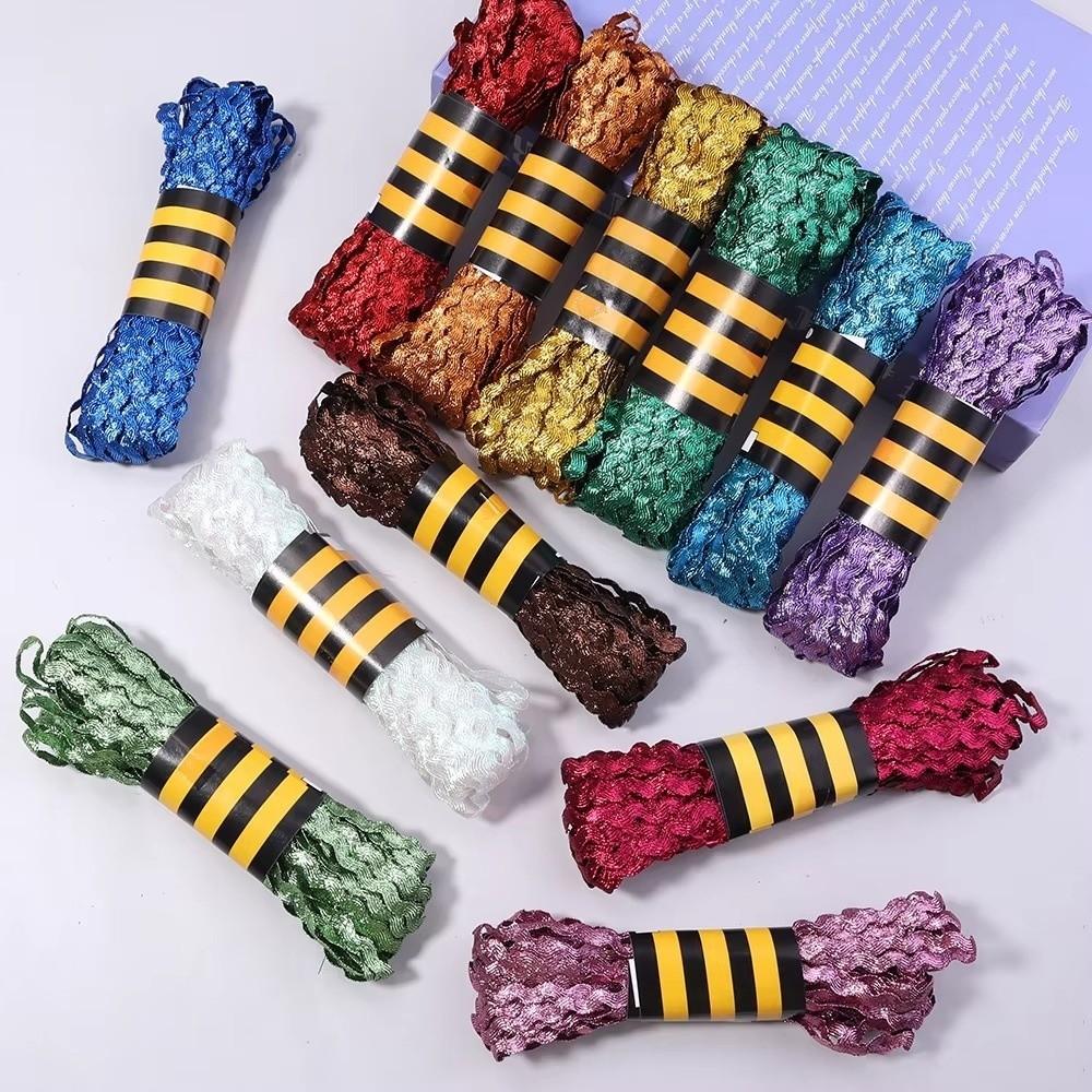 Multicolor Zig Zag Ribbons 5mm Grosgrain Lace Trim Ribbon For Wedding Party Christmas Decor