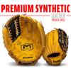 Franklin Sports Field Master 30cm Importiert von Baseball/Softball Handschuh, Infield/Outfield, Rechtshänder,