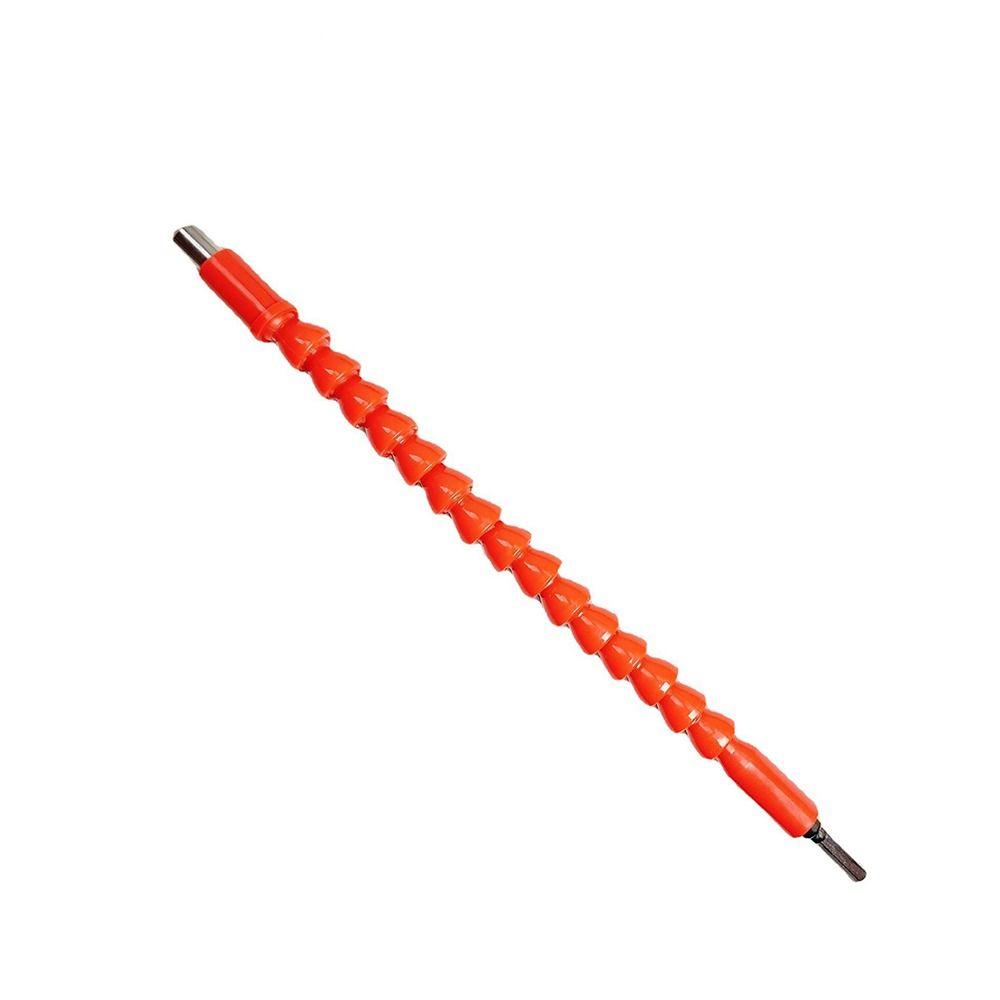 

Tool Link Connect Soft Shaft Tool Extension Rod Flexible shaft For Electric Drill Drill Bit Holder orange-250mm