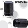 4PCS Tire Valve Caps with O Rubber Ring, Universal Dustproof Tire Valve Stem Covers for Cars, SUV, Trucks, Bikes, Motorcycles