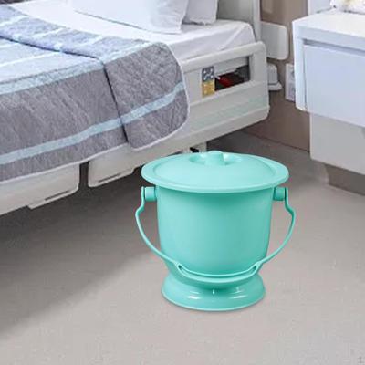 Chamber Pot with Lid, Bedpan Spittoon Children Adults Urinal Toilet Urine
