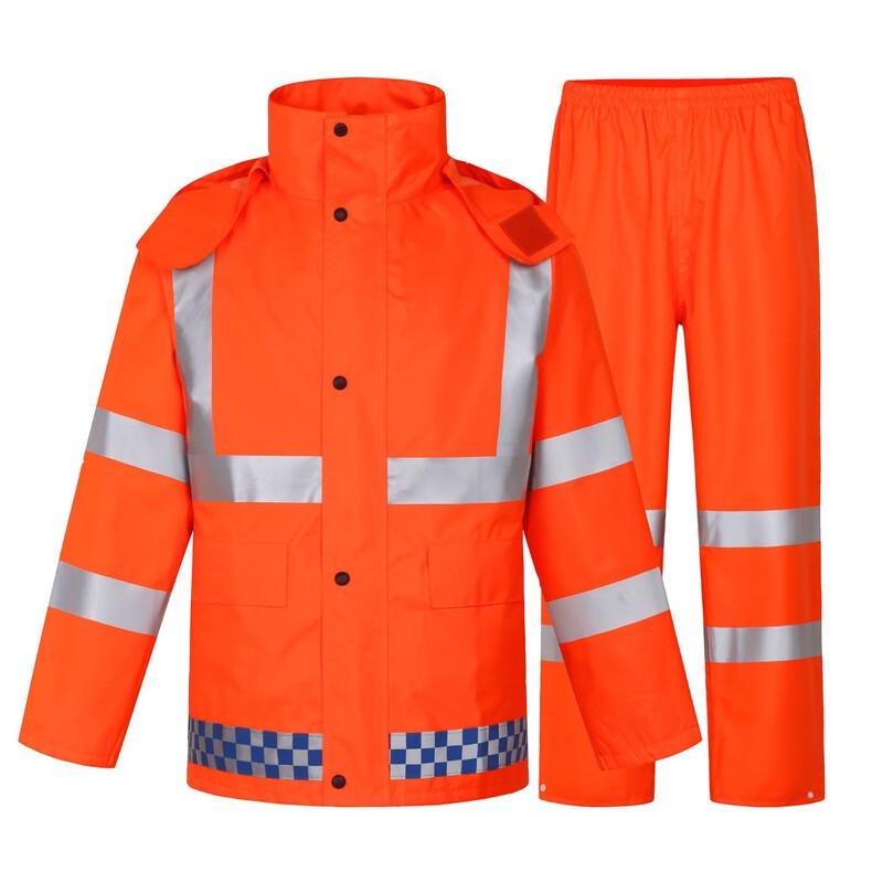 Ayoubu High-Visibility Reflective Rain Suit
