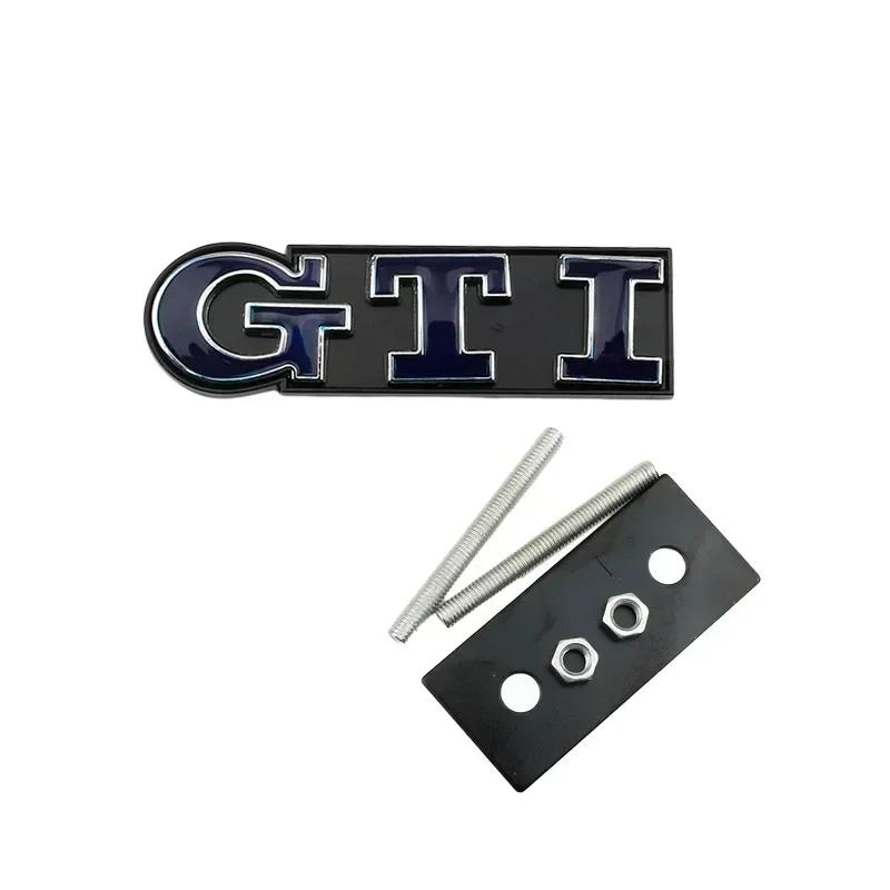 2026 Hot Sticker for Volkswagen Metal GTI Logo Car Front Grille Emblem Badge Polo Caddy Golf 4 5 6 8 Jetta Tiguan Touran Passat