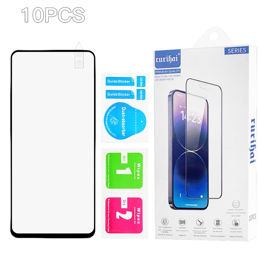 RURIHAI 10Pcs For Oppo A5 Pro 4G (Global)/5G (Global)/A5 Energy 5G (China) High Aluminium-Silicon Glass Film 0.26mm 2.5D Screen Protector