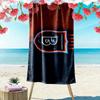 İstanbul Başakşehir Print Beach Towel, Large Soft Quick Dry Towel for Beach Camping Swimming
