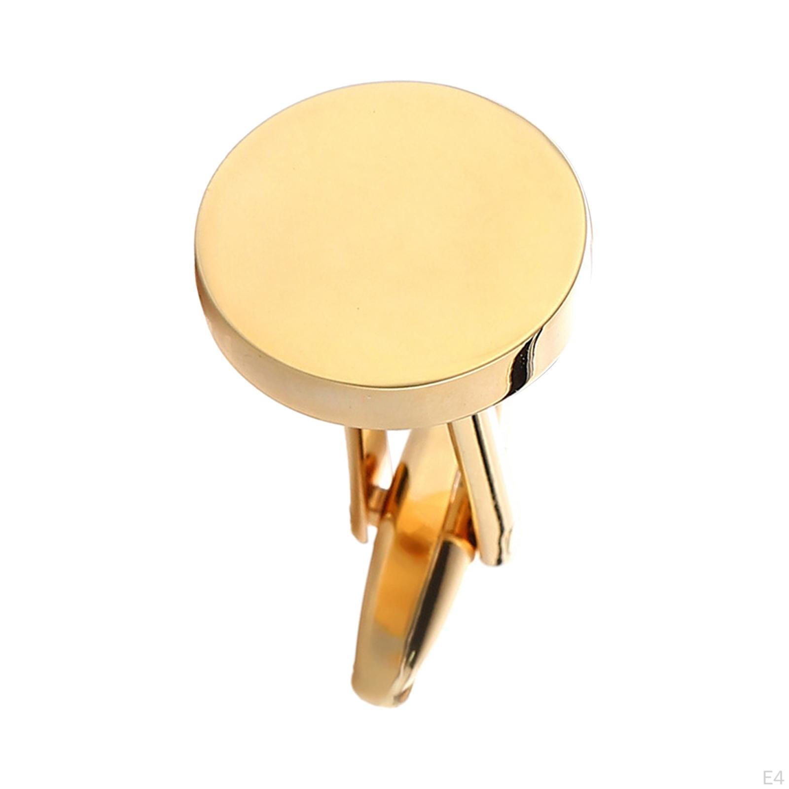 Элегантный комплект мужских запонок для особых случаев чёрный — фото 6