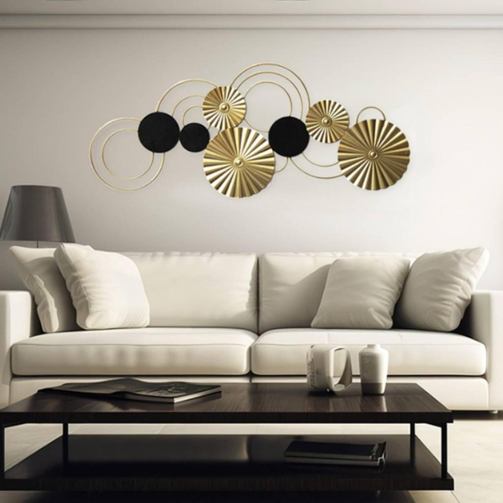 Abstract Loop Wall Art Large Decor Easy Installation