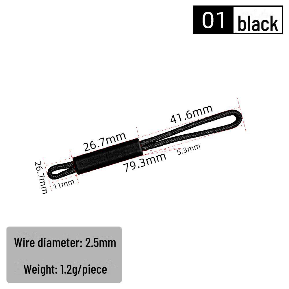 18-teiliges Rucksack-Set mit doppelt freiliegenden Reißverschlussschiebern
