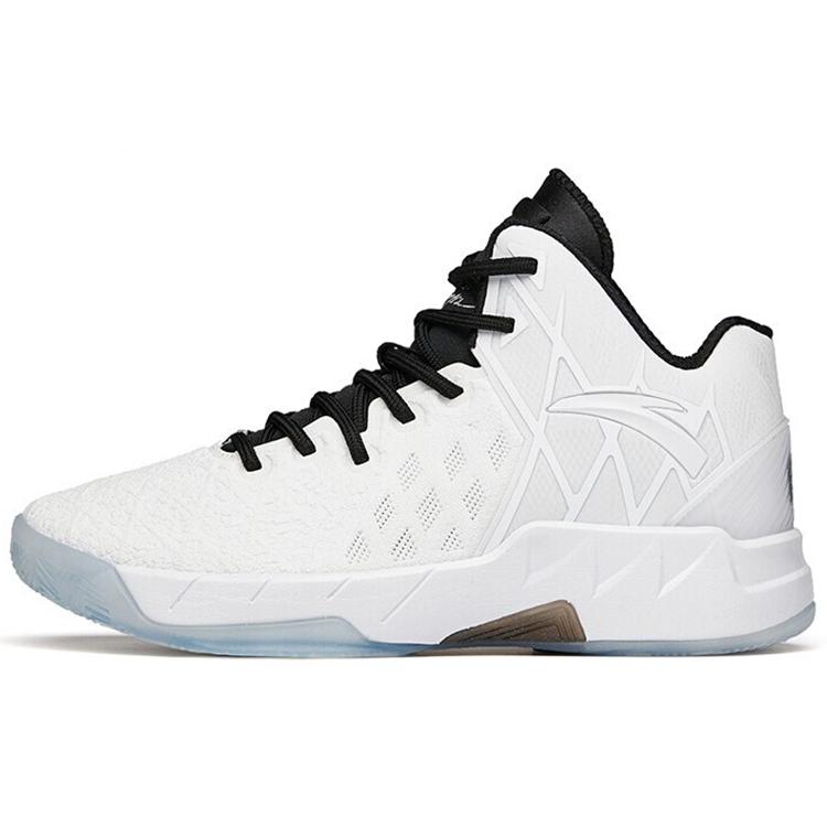 

New ANTA KT1 Pro Basketball Shoes Men s High top ANTA White/Black 112141106S-1 40
