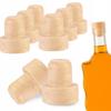 10pcs SYNTHETIC MUSHROOM CORK FOR WINE JUICE BOTTLES COCKS STOPPER 19.5 MM