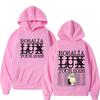 Album Tour  Print Hoodie Men Women Fashion Loose Pullover Oversized Hip-hop Casual Aesthetic Sweatshirt