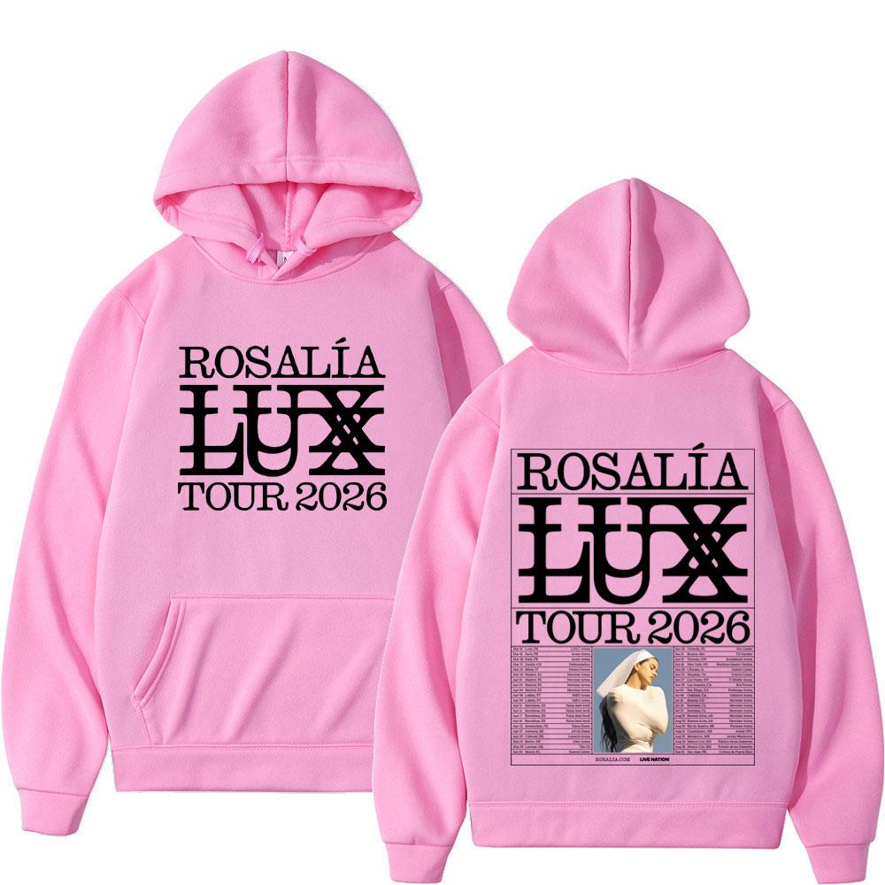 Album Tour  Print Hoodie Men Women Fashion Loose Pullover Oversized Hip-hop Casual Aesthetic Sweatshirt