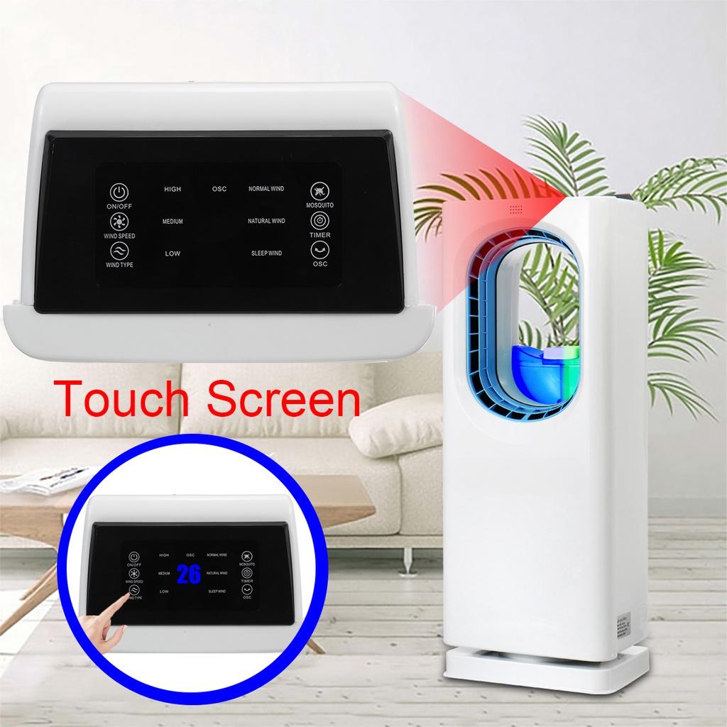 

65 Вт 3 режима ветра Портативный кондиционер Вентилятор для кондиционирования Увлажнитель Охладитель воздуха Очиститель с функцией уничтожения комаров 3 В 1 220 В