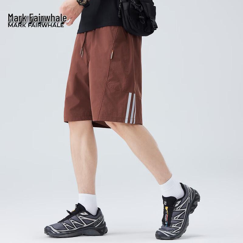 Mark Fairwhale Men s Ice Silk Casual Shorts M