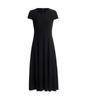 ELLASSAY French V-Neck Short Sleeve Dress