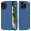 For iPhone 16 Pro Case Shockproof Liquid Silicone Soft Lining Phone Cover