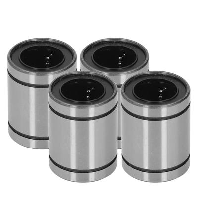 4 vnt. Linijinio judesio plieninis guolis 20 mm vidinis skersmuo 32 mm išorinis skersmuo 48 mm plotis LM20UU mašininei įrangai