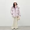 Qiushui Yiren Winter Hooded Down Jacket with Detachable Fox Fur Collar