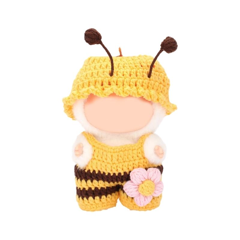 

Crochet Doll Clothes Supplies with Step-by-Step Video Tutorial Instruction Handmade Doll Clothing Set for Beginner