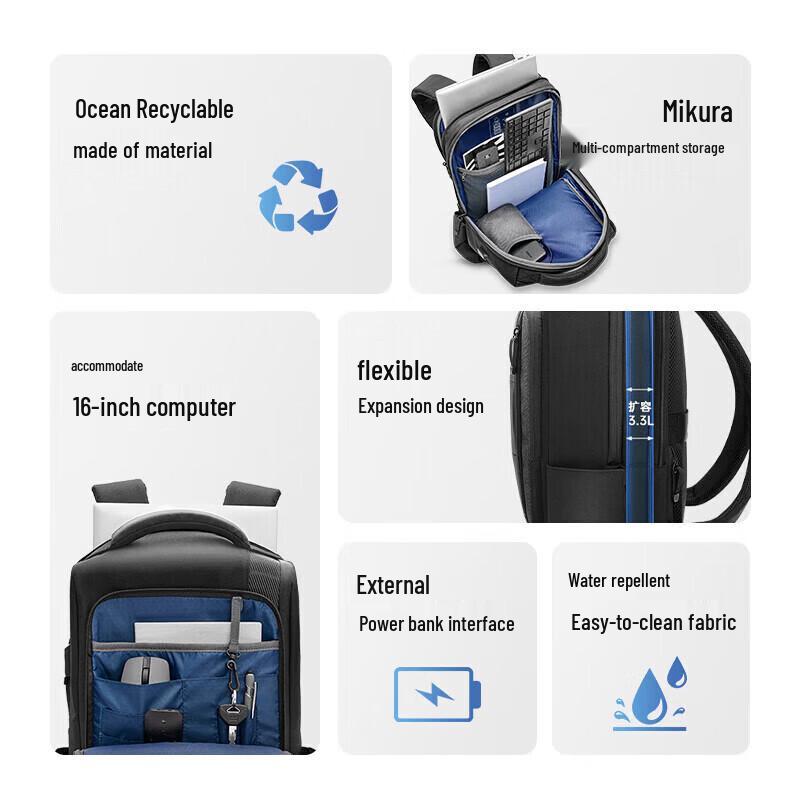 HP Battle 99 16-inch Expandable Laptop Backpack