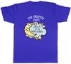 Personalised My Granny Loves me to the Moon Blue Unisexs TShirt Tee Gift Top