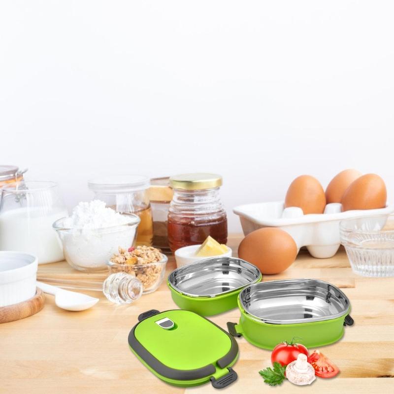 Stainles Steel Food Storage Container Many Tiers Insulated Lunch Boxs for Home Use