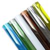 6 Sheets Colored Window Film Transparent Decorative Glass Tint Sun Blocking Self Adhesive Window Tint for Building Residential