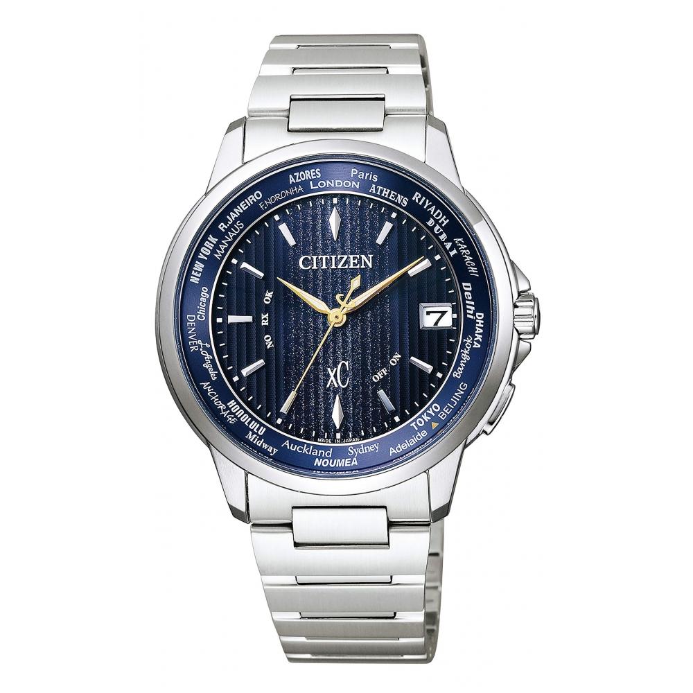 

[Citizen] Годинник Cross Sea Basic Collection Eco Drive Radio Watch Happy Flight Pair Limited Model World Limited 2500 шт. CB1020-54M Жіночий сріблястий