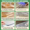 NEW Tablecloth 1.0mm Thickness PVC Transparent Waterproof Table Cover Mat Kitchen Pattern Oil Cloth Glass Soft Cloth Tablecloth