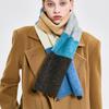 KIMZISU Colour Block Muffler _ BLUE