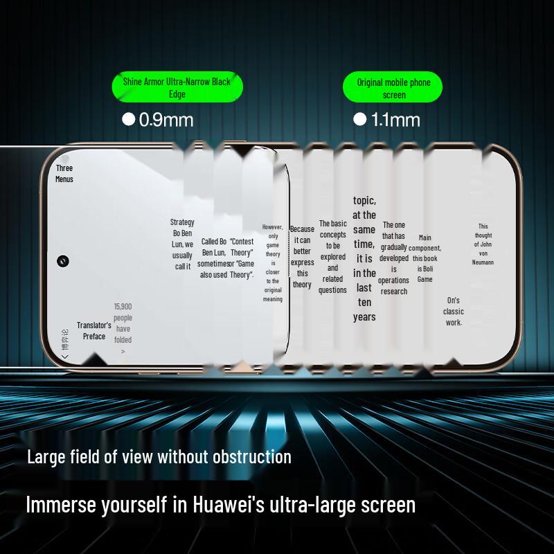 SmartDevil 0.18mm Ultra-Thin Tempered Glass Screen Protector for Huawei Mate 80 Series