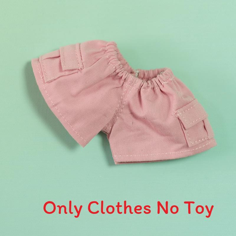 Clothing Plush Toy Clothes Tshirt Work Pant Set For Doll Costume Display