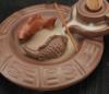 Creative Backflow Incense Burner Ceramic Incense Stick Holder Aromatherapy Censer For Home Office Living Room Teahouse