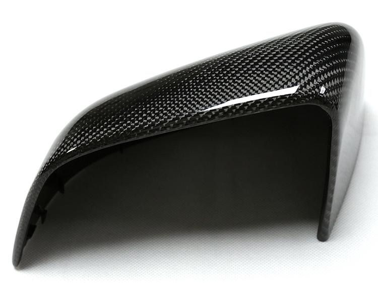 Suitable for Tesla Model Y: Carbon Fiber Rearview Mirror Cover Replacement