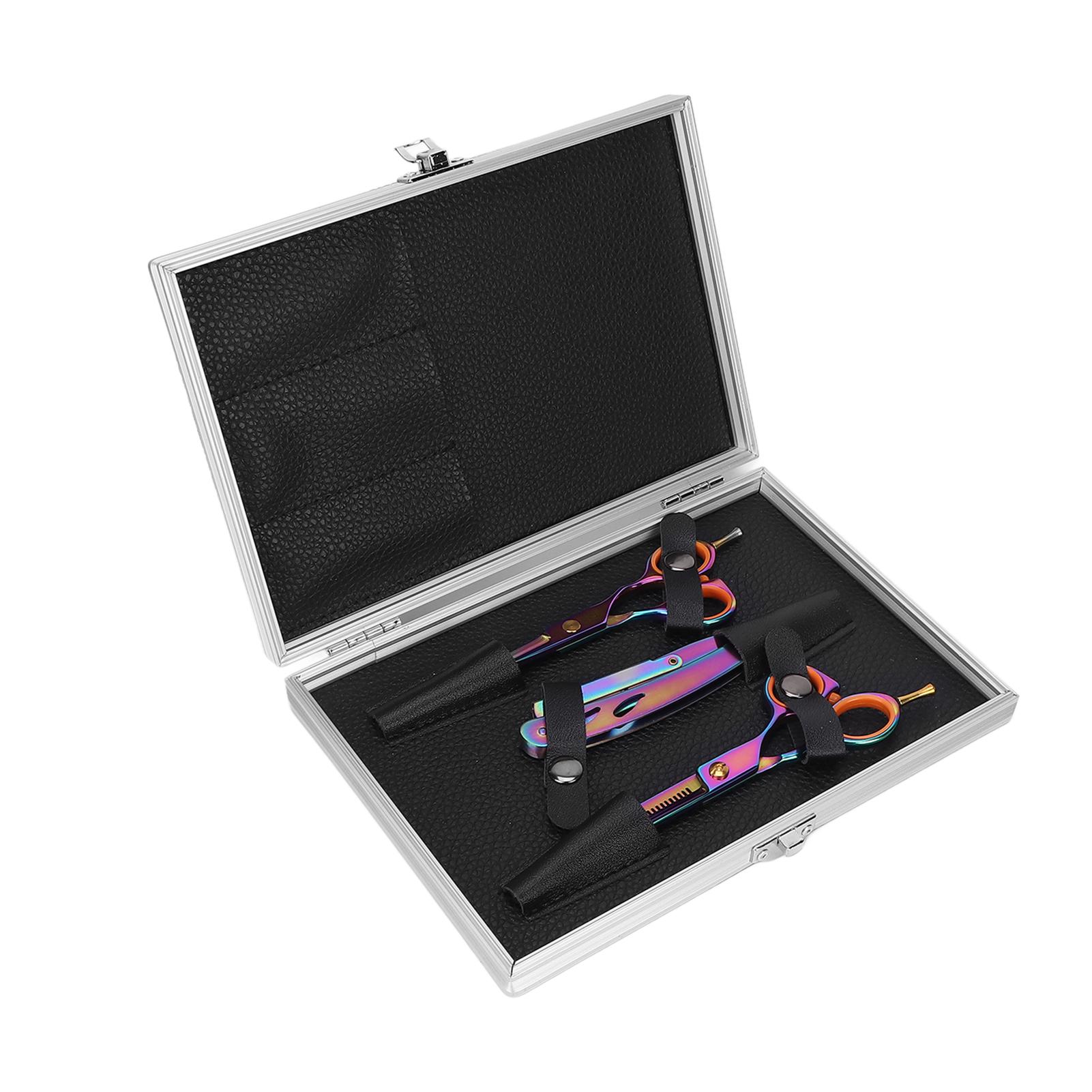 

Набор парикмахерских ножниц из нержавеющей стали, профессиональные парикмахерские ножницы с сумкой для хранения