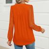 Hauts pour femmes, chemises habillées décontractées à manches longues, t-shirts