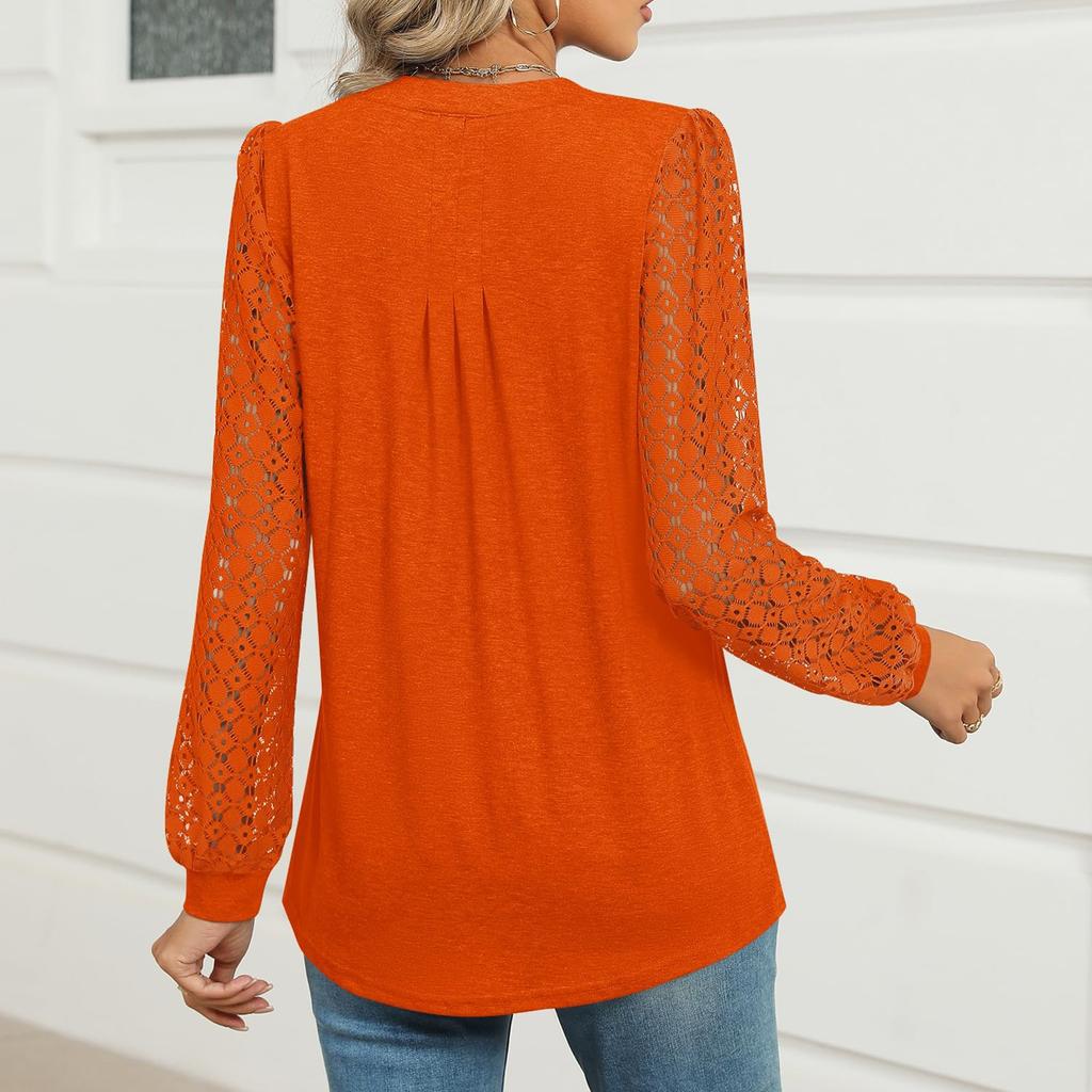 Hauts pour femmes, chemises habillées décontractées à manches longues, t-shirts