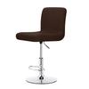 Jacquard Bar Stool Chair Cover Stretch Short Back Dining Cheap Chair Slipcover Spandex For Chair Home Banquet Kitchen Seat Cover
