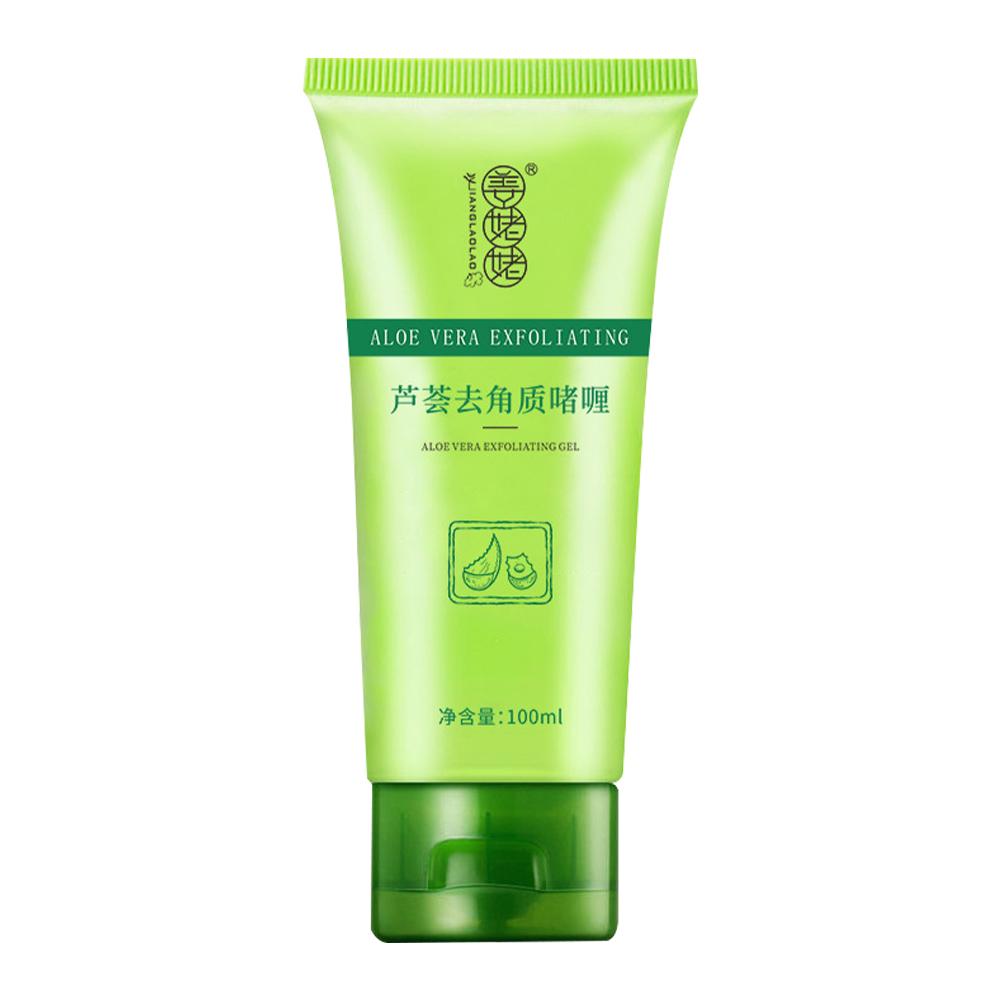 Aloe Vera Exfoliating Gel Peeling Whitening Moisturizing Beauty Skin Improve Care Sunscreen Rep R1O1