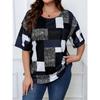3D Printed Summer Women's T-Shirt Breathable Versatile Fashion