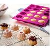 20 Cavity Silicone Chocolate Mold 3D Mini Pudding Chiffon Cake Mold DIY Baking Pastry Tools