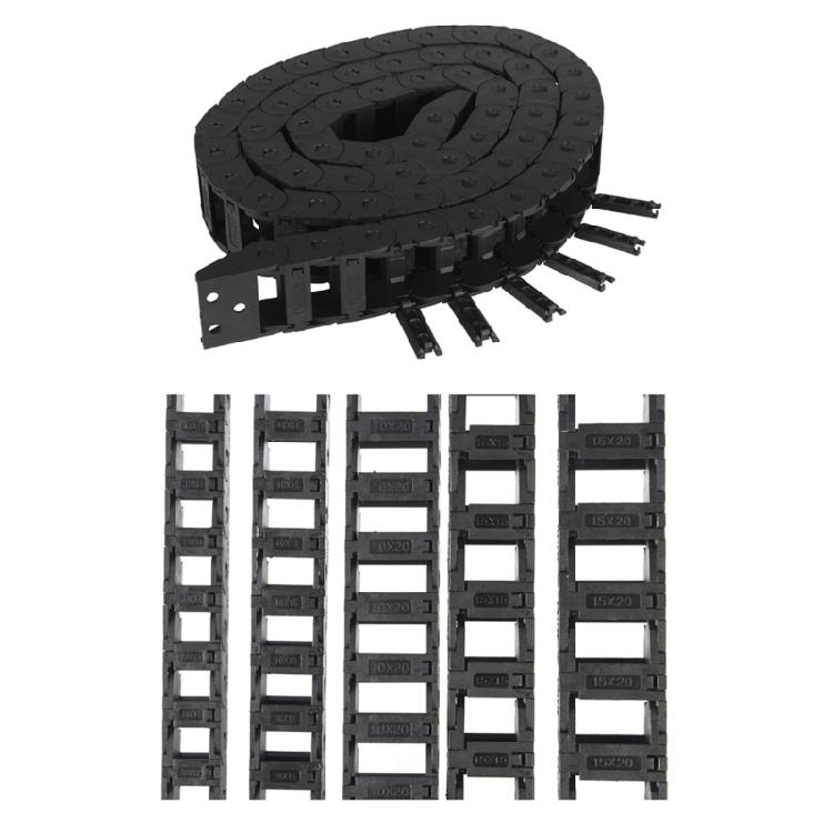 Wear Resistant Nylon Drag Chain Supports Fast Speed Movement Equipment And Robotics