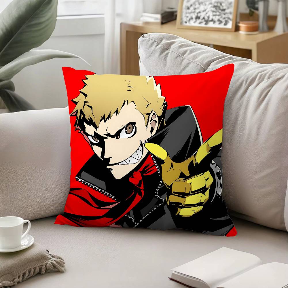 Game Joker Panther Mona Pillow Case Cushion Cover Soft Cute Throw Pillow Case For Car Sofa Pillowcase Polyester With Zipper