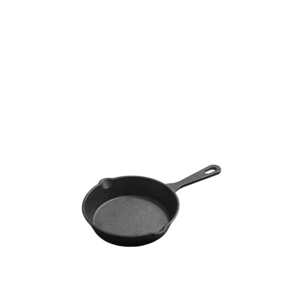Multi-size Nonstick Frying Pan Uncoated Small Omelette Pan Durable Saute Pot Oven