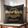 Luxury HHardrock Cafe Cushion Cover Natural Linen Organic Fabric DoubleSided Printing Couch Pillow Covers Home Decor