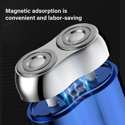 Double Head Electric Shaver Upgrade Pocket Shaver USB Mini Shavers for Men Washable Rechargeable Waterproof Electric