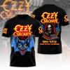 Hot Rock Ozzy Band 3d Printing T-shirt Men Women Fashion Hip Hop Short Sleeve Sports O-Neck Tops Tees for Men Clothes