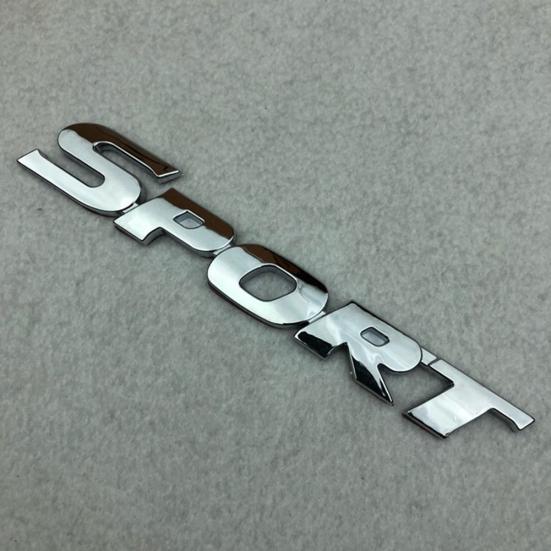 3D Auto Car Sticker SPORT Badge Decal Accessories for Toyota Highlander HONDA