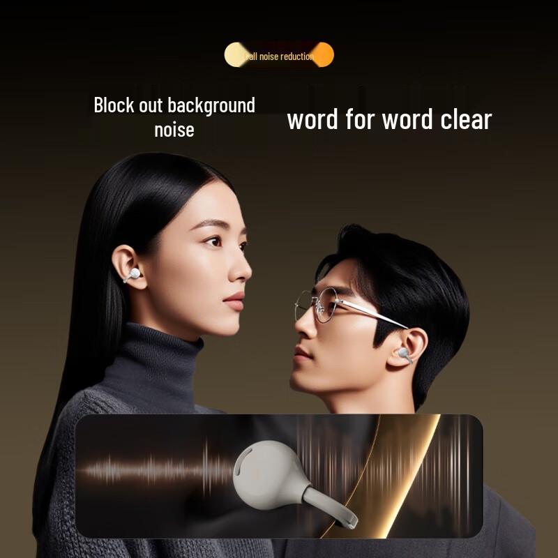 Wedoking W-Air Open-Ear Clip-On Bluetooth Sports Earbuds